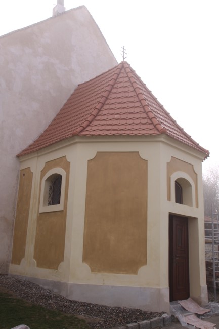 Rekonstruovaná kaple sv. Ludmily a Marty - Muzeum Přední...