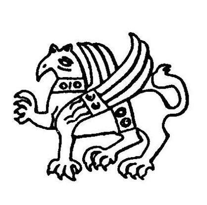 Logo Společnosti přátel starožitností.