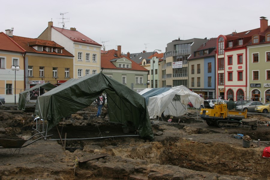 Klimatické poměry archeologickému výzkumu moc nepřejí.