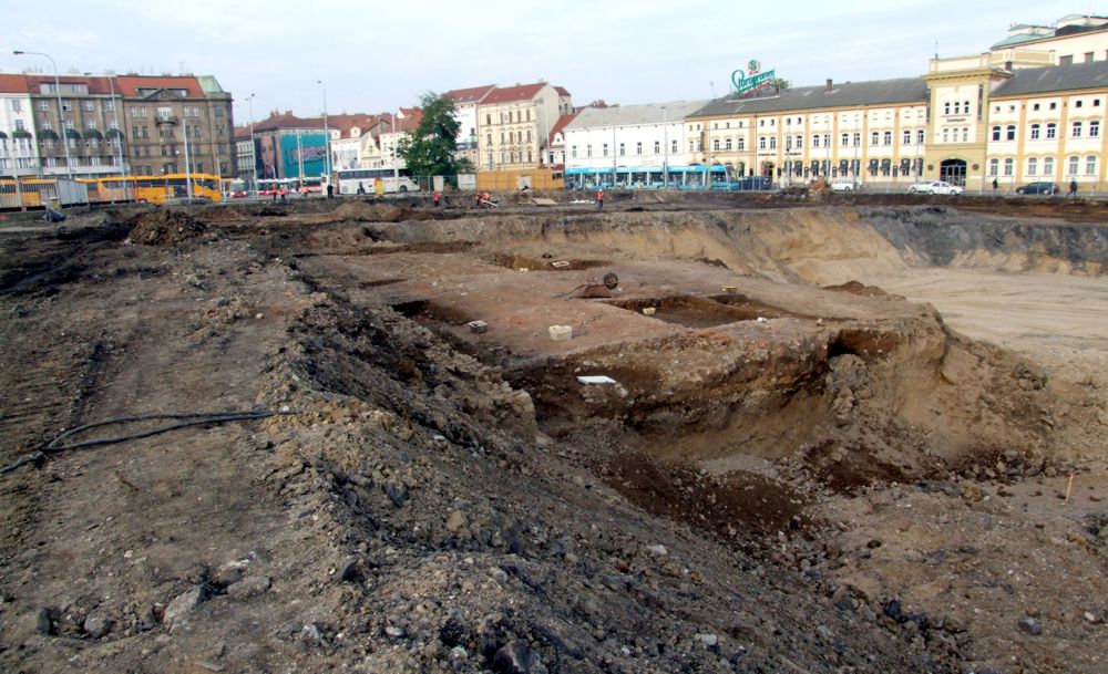 Obr. 1: Celkový pohled na plochu výzkumu.